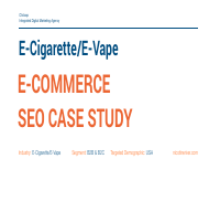 Ecommerce SEO Case Study