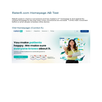 AB Test - 600% Conversion Imp