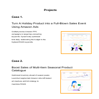 Amazon PPC case projects