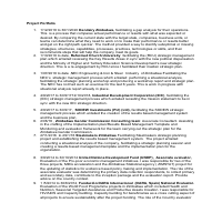 Projects and publications
