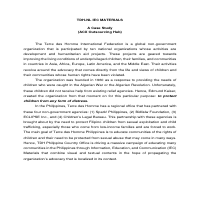 TDH NL IEC Materials (A Case Study)