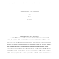 Apa Sample