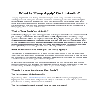 Content for LinkedIN