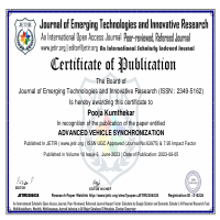 Published a journal in June 2023