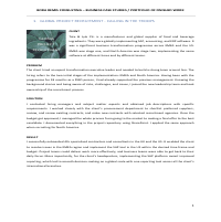 BRC Portfolio - Background