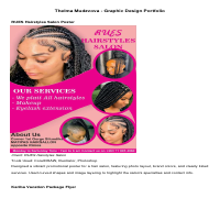 Graphic designs worked on