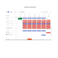 CALENDAR MANAGEMENT