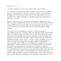 Sample content writing