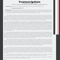 transcription