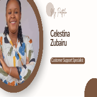 Celestina Zubairu's Customer Support Portfolio 