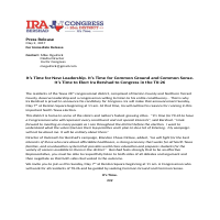 Campaign Announcement