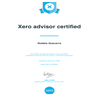 Xero advisor certified