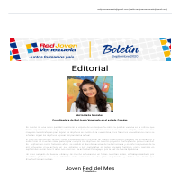 BOLETIN ASOCIACIÓN CIVIL RED JOVEN VENEZUELA
