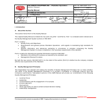 Del Monte Quality Manual