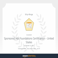 Sponsored Ads Certificate