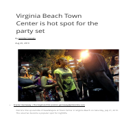 Journalism clip about changing nightlife trends