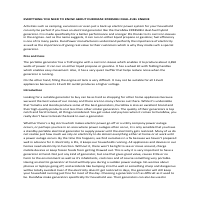 Inverter Generator Review