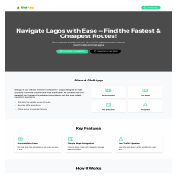 Lagos lifestyle app: rides, food, events | React/Node.js