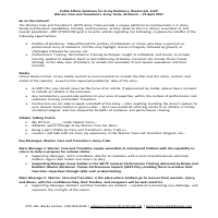 Key Message Document - Warrior Games