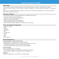 Skills and Experience