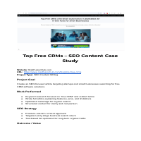 Guide to best free CRM tools for businesses