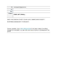 FREE GIFT EMAILS