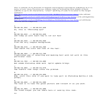 Ru to Eng  transcription-translation-subtitling e