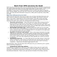 Best Free VPN Services