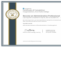Become an Administrative Professional 