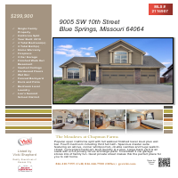 Real Estate Listing Flyer