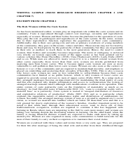 Writing Sample 2