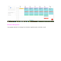 Calendar Management