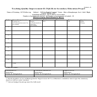 Teaching Quality Improvement II