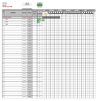 Dynamic Excel Gantt Chart