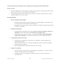 Sample project summary