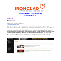 Ironclad Web Technologies Portfolio