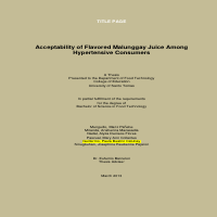 Scientific Study for Hypolipidemic activity of moringga