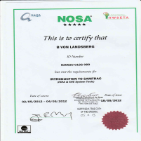 Intro to SAMTRAC Certificate