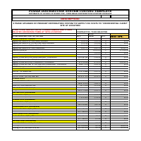 SCOPE OF WORKS POWER LINE UPGRADE