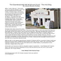 The Quintessential All American Food