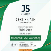 Advanced excel cetification