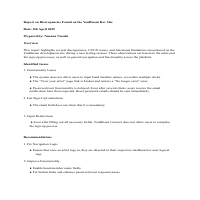 Product Review, QA Testing You Bloom dev site 