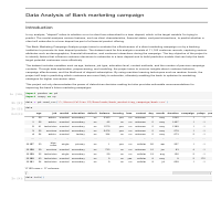Machine Learning | Bank Marketing Campaign