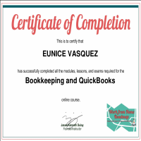 Bookkeeping & Quickbooks Certificate