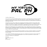 Recommendation letter