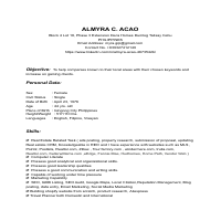 Resume
