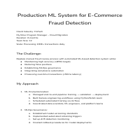 Fintech Platform Delivery Program - Archana M