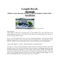 I wrote this Sales Letter selling pair of Adidas transition