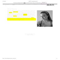 Belly Dance Website—About Section