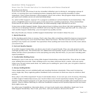Article targeted to NZ working women - 